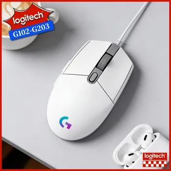 Logitech G102 Prodigy Gaming Mouse, 8X Faster Response, RGB Sync, 6 Buttons, Compatible With Windows/Macos Gamers 1