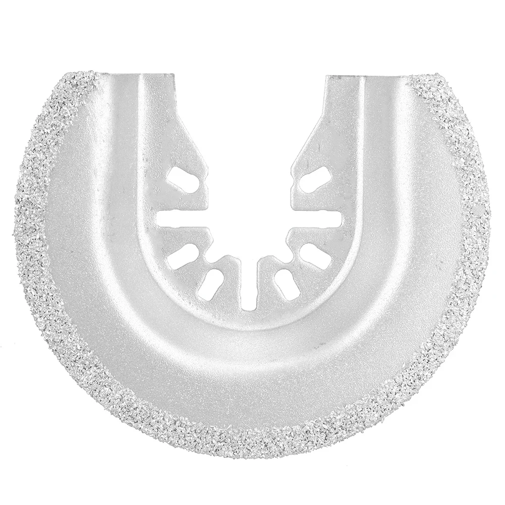 

2PCS 64mm Half Circle Diamond Cutting Disc Oscillating Saw Blade Multi Tool For Cutting Grinding Mortar Concrete Adhesives
