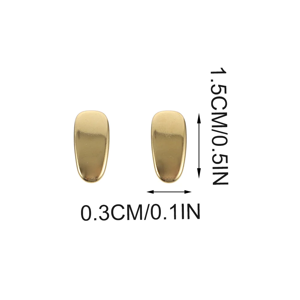 4 pezzi occhiali naselli accessori per telaio in oro titanio guarnizione protettiva parti di ricambio supporto telai in plastica