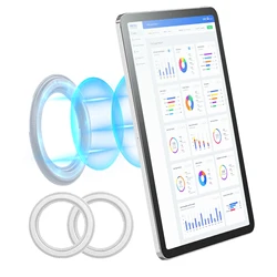 Versatile Magnetic Tablet Wall Mount & Holder (WHITE)