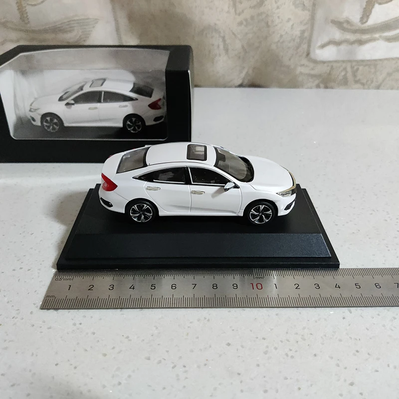 Diecast 1:43 Scale Civic Simulation Car Model Toy Alloy Vehicle Collectible Gift Souvenir Boys Toys 3