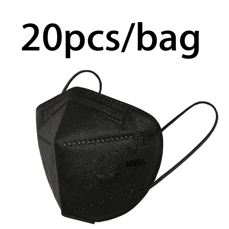 Black 20pcs-bag