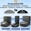 1Set for IRobot Roomba Combo I8+ / I8 / Combo J5 / Combo J5+ / Combo I5 / Combo I5+ Autom Suction Mop Robot Washable Mop 3