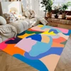 Colorful Dopamine Living Room Carpet Art Premium Feeling Sofa Coffee Table Bedroom Bedside Mats Rug Carpets Doormat Home Decor 2