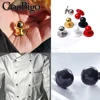 50pcs Plastic Button Chef Jacket Buttons for Restaurants Cook Uniform Work Suit Costume Clothes Sewing Accessories Colorful 11mm 4
