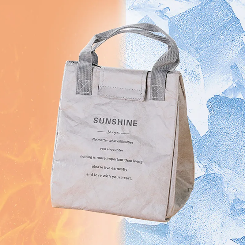 Foldable Reusable Leakproof Food Container Lunch Bag – Large Capacity Waterproof Therma... - SKU FLB01527 - UGI Packaging