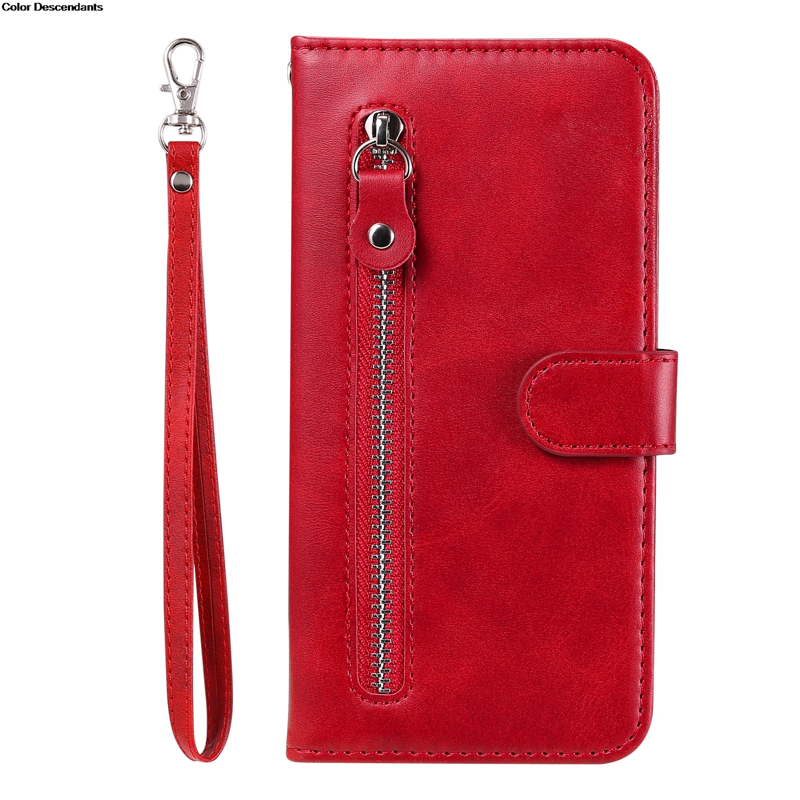 Elegant Frosted Floral Leather Flip Wallet Phone Case Cover