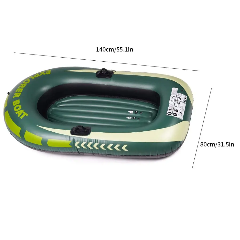 Inflatable Boat Challenger Inflatable Boat Set Thickened Rowing Boats Thickened Fishing Tear-Resistant Foldable Drifting Boat