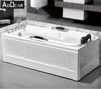 Smart Soaking Tub 2 Person ABS Corner Freestanding Massage Bathtubs with Jet 2