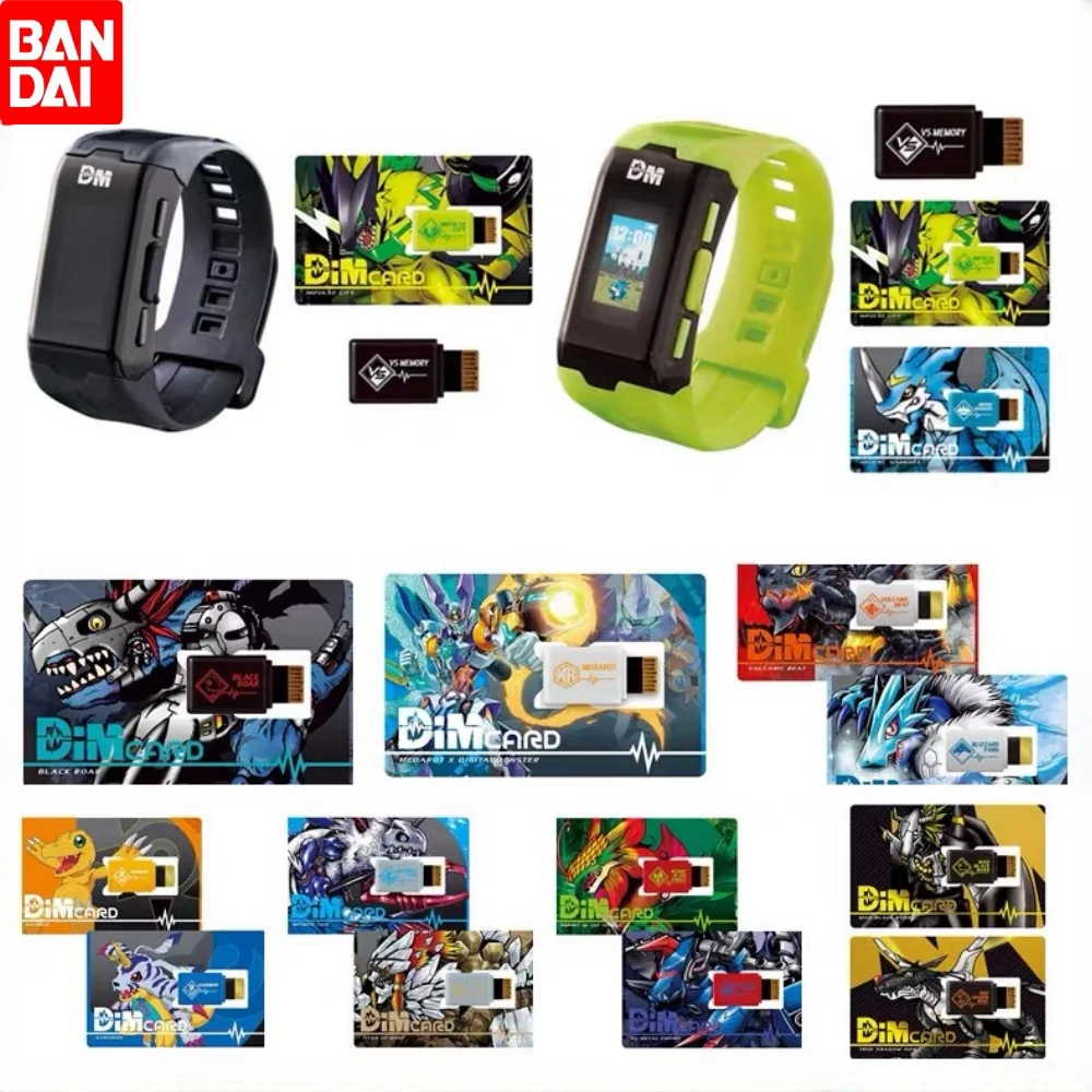 

Оригинальные часы-браслет Bandai, жизненный браслет, приключения дигимона, фигурки из диммидной карты, жизненно важный браслет, аниме, Be Sirius, призрак, аниме, игрушки, подарки