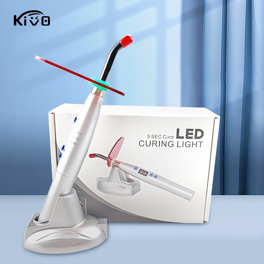 Lampe De Durcissement LED Dentaire Sans Fil VVDental LV-7 – 5W, 2000 MW/cm² – Pour Résines Composites
