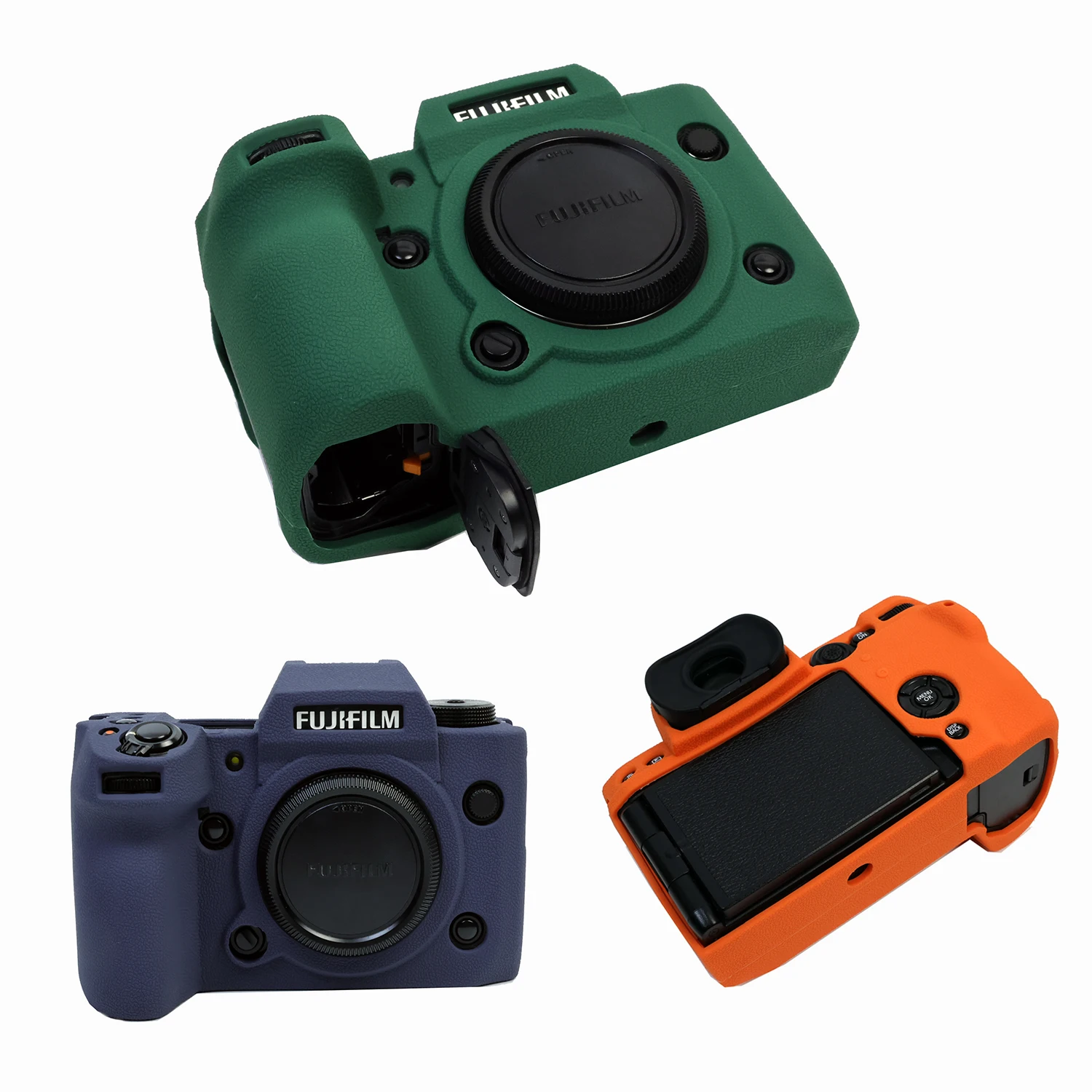 Custodia Morbida In Silicone Per Fuji Xh2 Fujifilm Xh2S X-H2S H2S H2 Custodia Protettiva In Gomma Per Fotocamera Custodia Protettiva Per La Pelle Del 