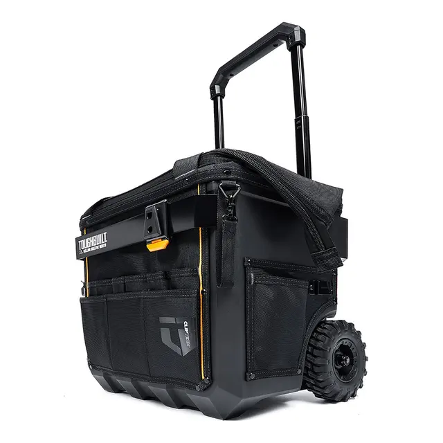 Toughbuilt-x大型ローリングラジックマウスバッグ、伸縮ハンドル Toughbuilt-x大型ローリングラジックマウスバッグ、伸縮ハンドル