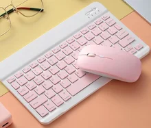 

Bluetooth Keyboard And Mouse For Tablet Phone Universal 10 Inch Keyboard For Samsung S6 For IPad Pro Air 4 Keyboard 2.4G Mouse