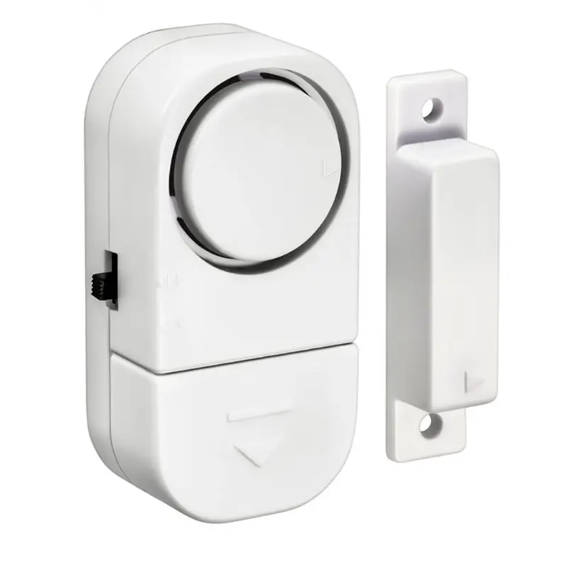 Sistema de alarma de seguridad antirrobo, Sensor magnético inalámbrico para puerta y ventana