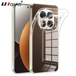 Ultra Thin Silicone Soft Clear Transparent Shockproof Slim TPU Phone Case for Redmi note 15 Pro 4G