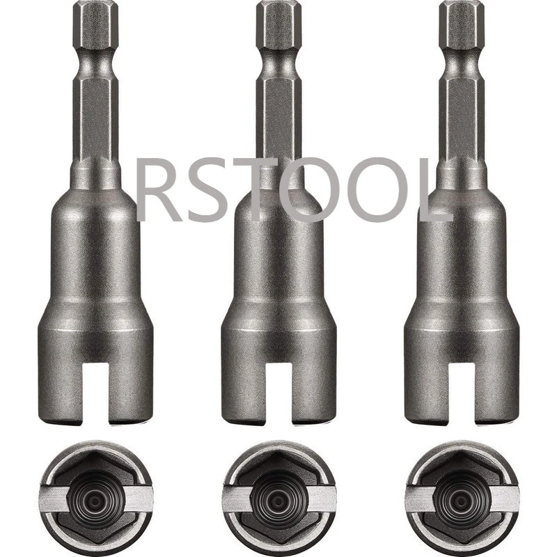 3 Packs Power Wing Nut Driver Set Slot Wing Nuts Drill Bit Socket