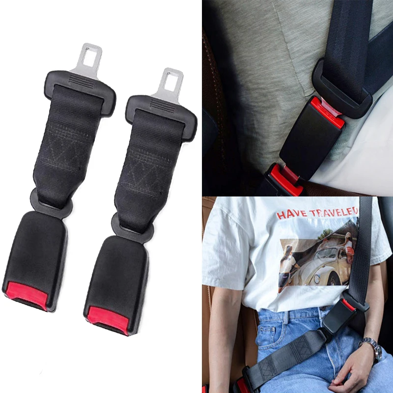 

23cm Universal Automotive Vehicle Car Seat Safety Belt Extending Safety Belts & Padding Adjustable Extender Child Lengthening