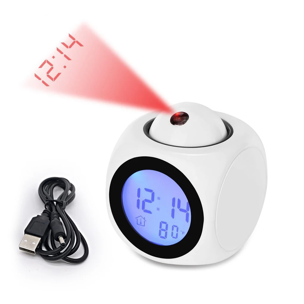 Digital Clock Projector Temperature Projection Clock Temperature