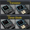 LCR-P1 Transistor Tester Diode Triode Capacimeter Resistance LCR ESR Meter MOSFET NPN PNP S M D Multifunction Tester 5