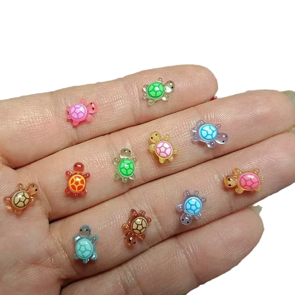 Mini Luminous Turtle Night Glow Figures Set