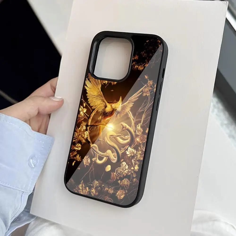 Movie The Hunger Games Phone Case For Iphone 15 14 13 12 11 Pro Max Mini 8 Plus Se Xr X Xs 2020 PC+TPU Cover