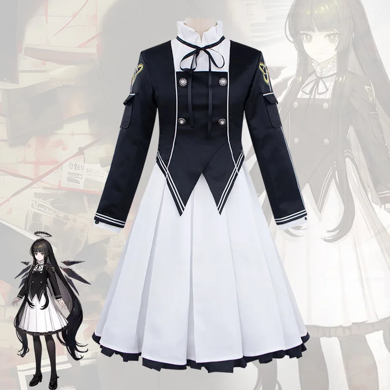 Arknights Arturia Uniforme Costume Cosplay Donna Abiti Halloween Cosplay Abbigliamento