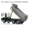 In Stock 6*6 LESU RC Hydraulic Dump Truck 1/14 Remote Control Dumper Car Tamiyaya Tipper Model Light Sound Set Toys TH02557 4