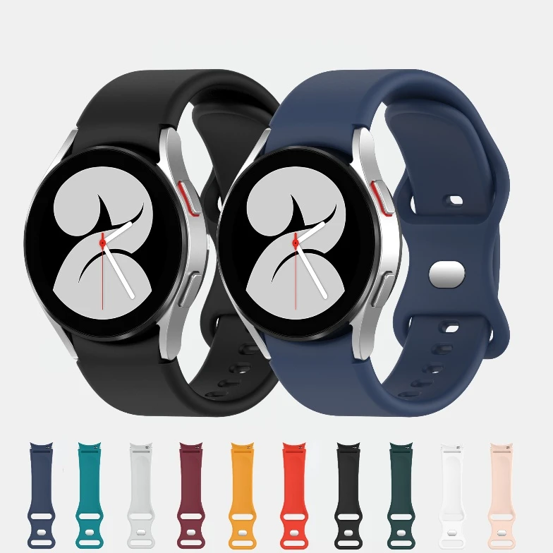 

Ремешок силиконовый для Samsung Galaxy watch 4/5/5 Pro, 40-44 мм