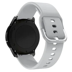 Versatile Silicone Quick Release Sport Strap Bracelet for Mi Watch Color (Gray)