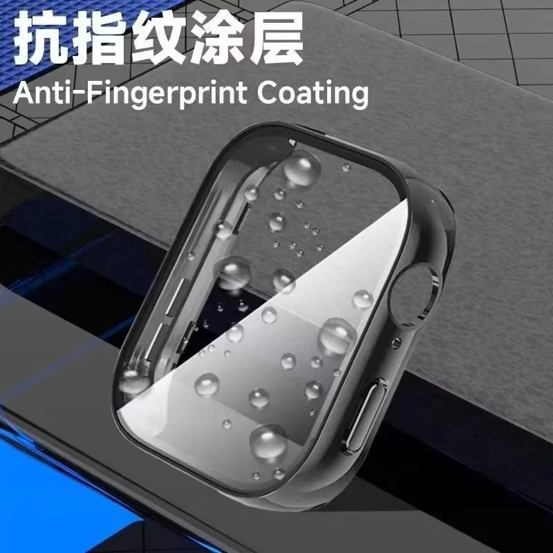 Premium Silicone PC Case with Glass Screen Protector - Durable Bumper Cover