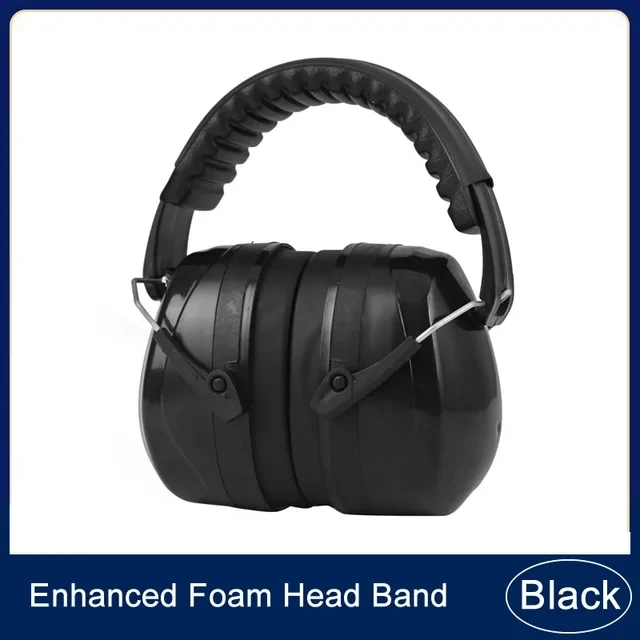 Premium Adjustable Foldable Earmuffs - Noise Insulation & Hearing Protection