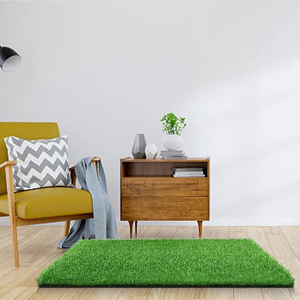 Pet Breathable Artificial Lawn Grass Pad Pet Toilet Training Pee Pad Training Portable Durable Dogs Cats