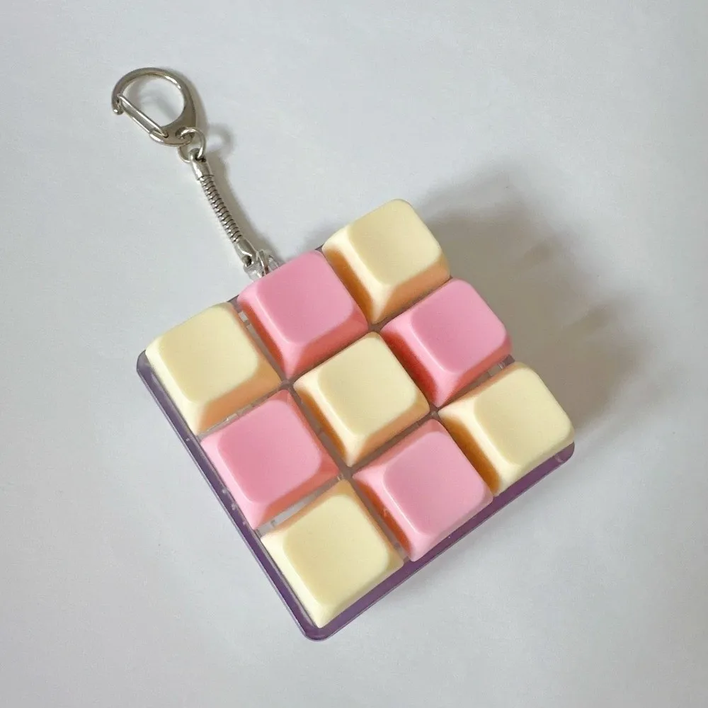 Fidget Keycap Toy Stress Relief Keychain