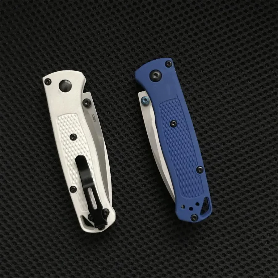 Description Picture 4 of itemMini BM 533 Bugout Folding Knife Nylon Fiber Handle Pocket Knives Outdoor Fishing Safety Knives Self Defense Tool Easy To Carry