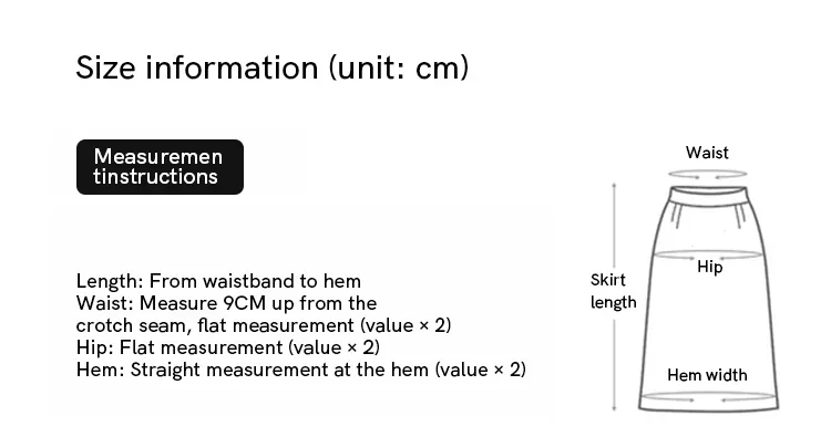 Size guide