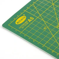 22x15CM A5 5-Layer Cutting Mat/Pad/Board White Core Flexible Bend-Resistant  PVC Thickened Home School Cutting Mat Self-Healing 4