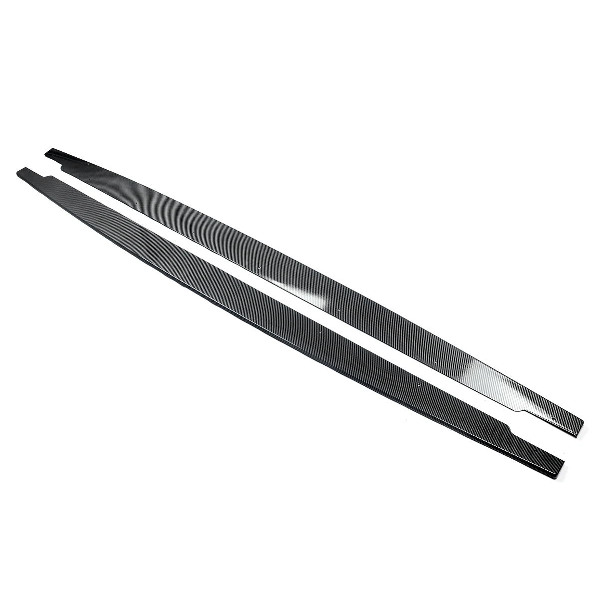 MP Style Side Skirt For BMW E90 E92 E93 M3 2005-2013 Carbon Print Extension Panel Splitters Diffuser Bodykits