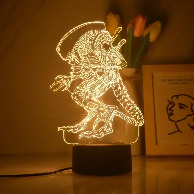 thumbnail image 1 of Lámpara LED 3D con figuras de anime, Iron Man, Spiderman, figuras de acción de Disney, lámpara LED para dormitorio de niños, juguetes, modelo de decoración, regalo para niños, 1 of 5