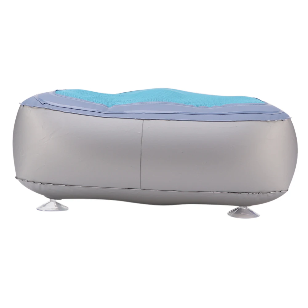 With Mesh Relaxing Inflatable Pad Home Hot Tub Seat Adults Kids PVC Spa Cushion 3