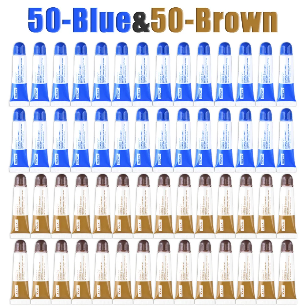 50 Blue--50 Brown