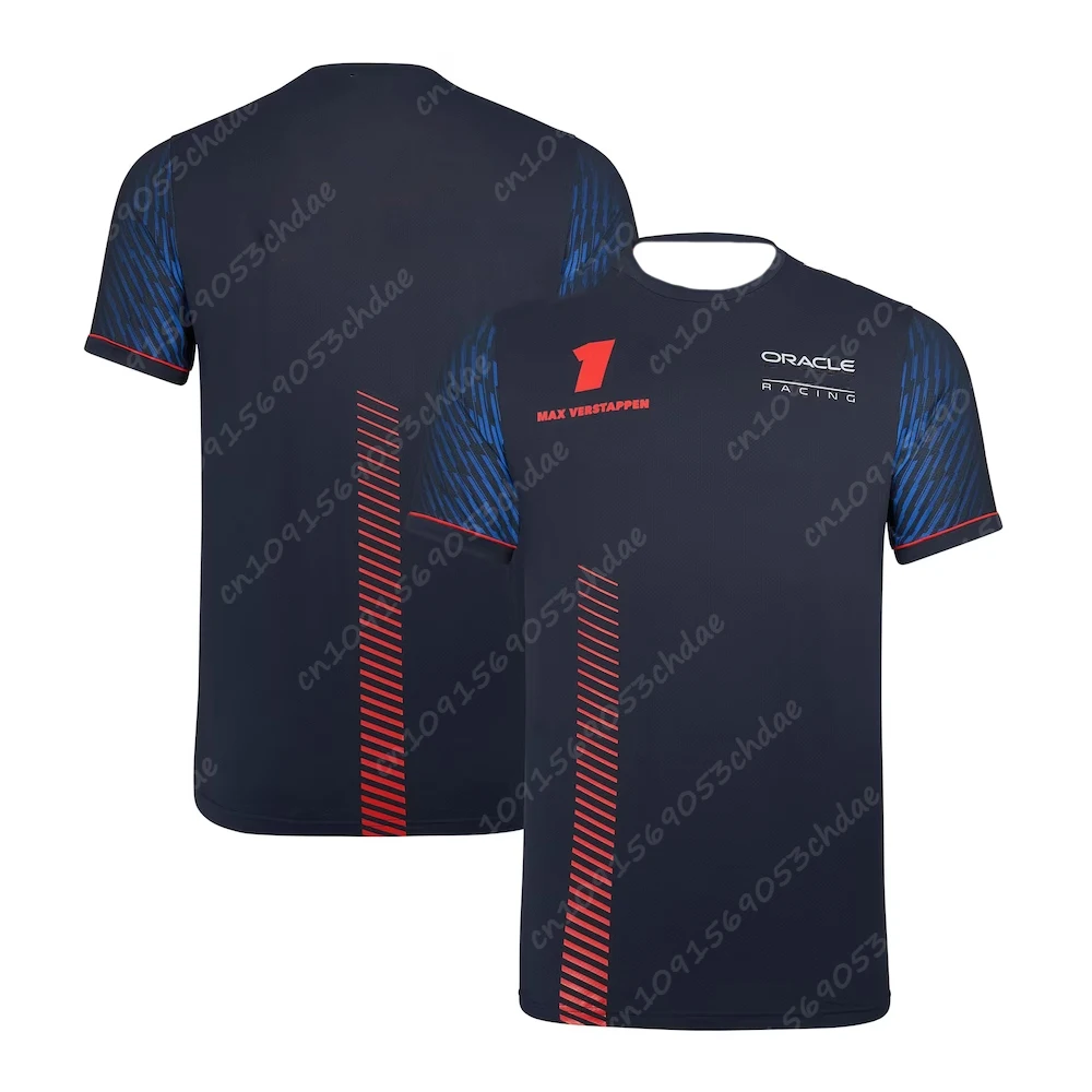 Mens Max Verstappen 드라이버 티셔츠 2024 성인 키즈 통기성 빠른 건조 레이싱 슈트 청소년 소년 레이스 카 트레이닝 유니섹스상의