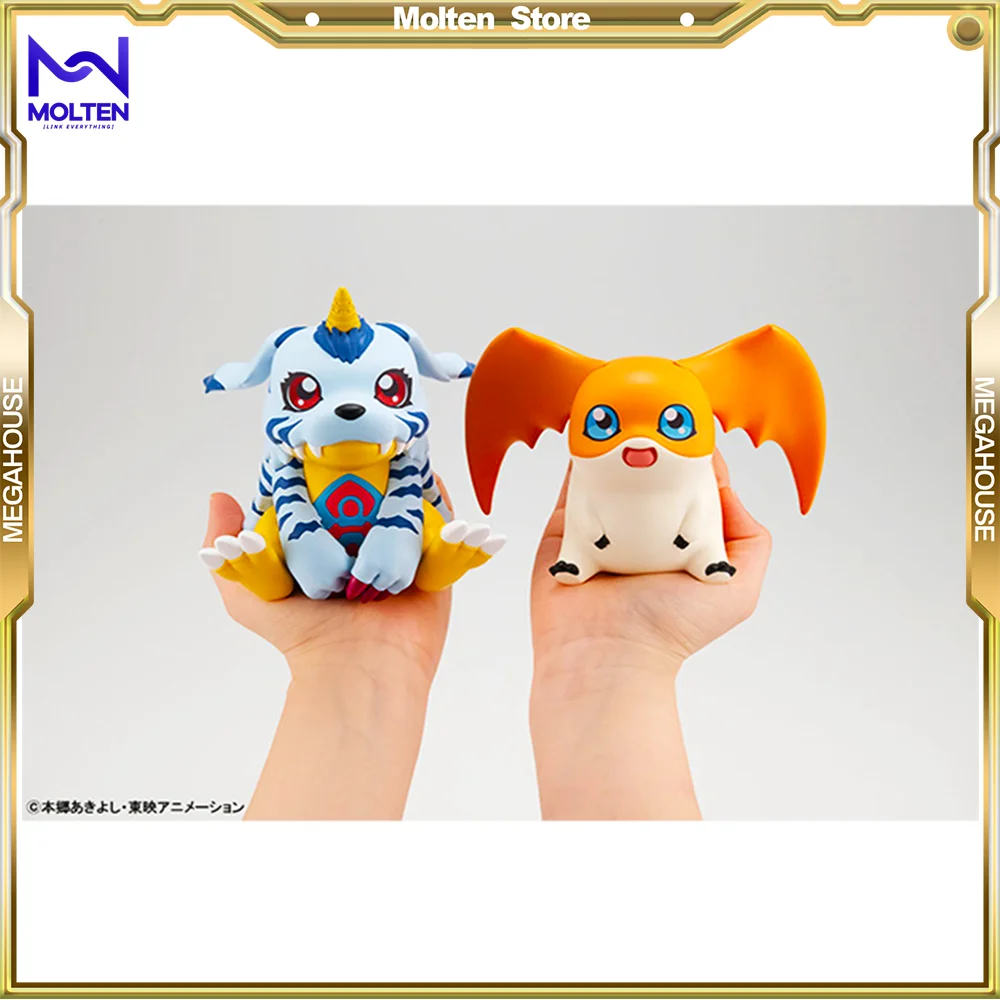 

MegaHouse Look Up Digimon Adventure Gabumon Patamon Figure Anime PVC Figure Complete Model