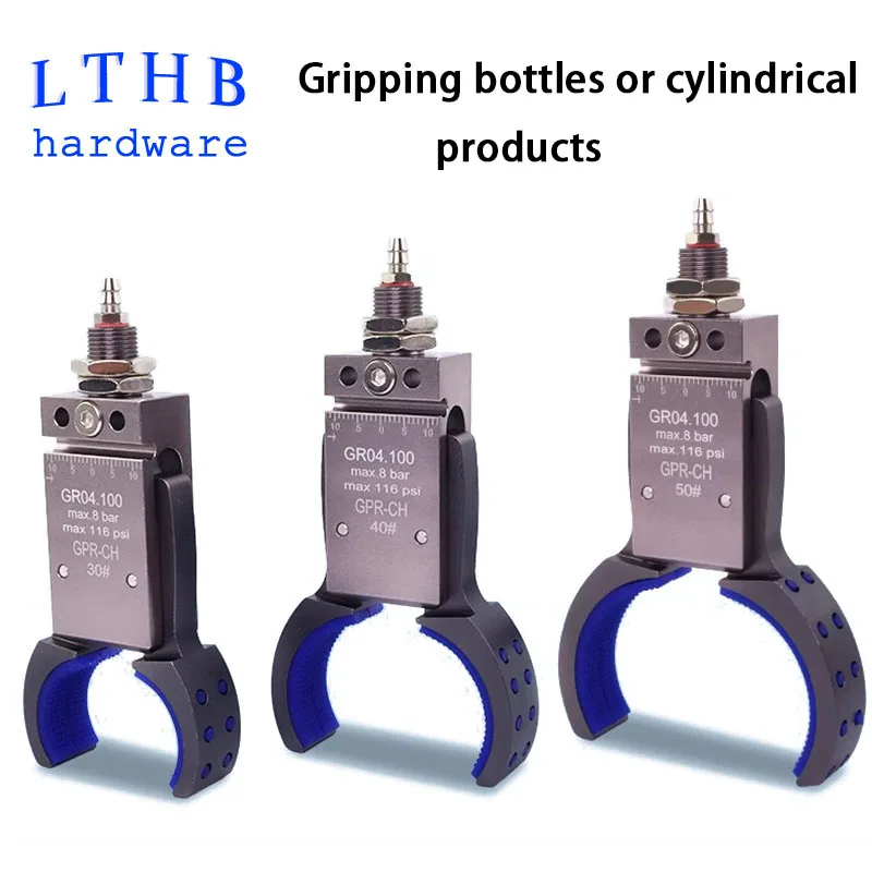 

Mini Clamp Manipulator Fixture for Cylindrical Bottle Objects Sensory Switch Non-slip Mat Clip for Injection Molding Machine