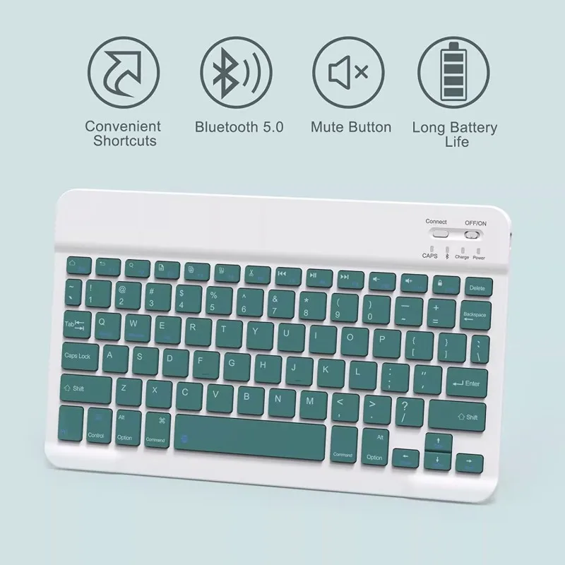 Capa de Teclado Touchpad para Samsung Galaxy Tab a9 Plus 11 2023 Sm-x210 X215 Tab a9 Sm-x210 8.7 Stand - Imagem 5