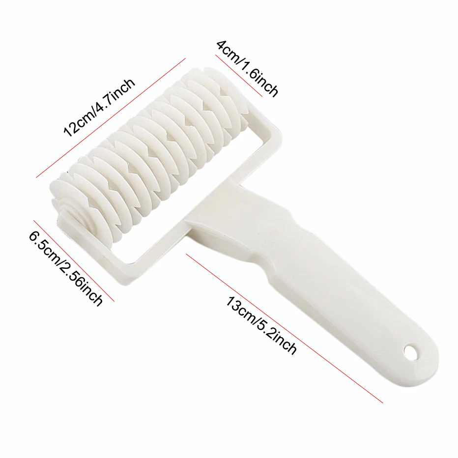 Description Picture 3 of itemMOONBIFFY Reusable Dough Lattice Roller Cutter Pull for Pizza Pastry Cutter Pie Craft Net Wheel Knife Baking Tool Bakeware