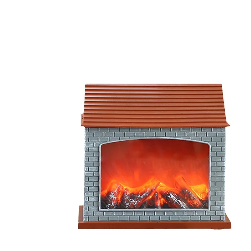 

European and American fireplace lights, home decoration atmosphere simulation, fireplace flame lights, handicrafts