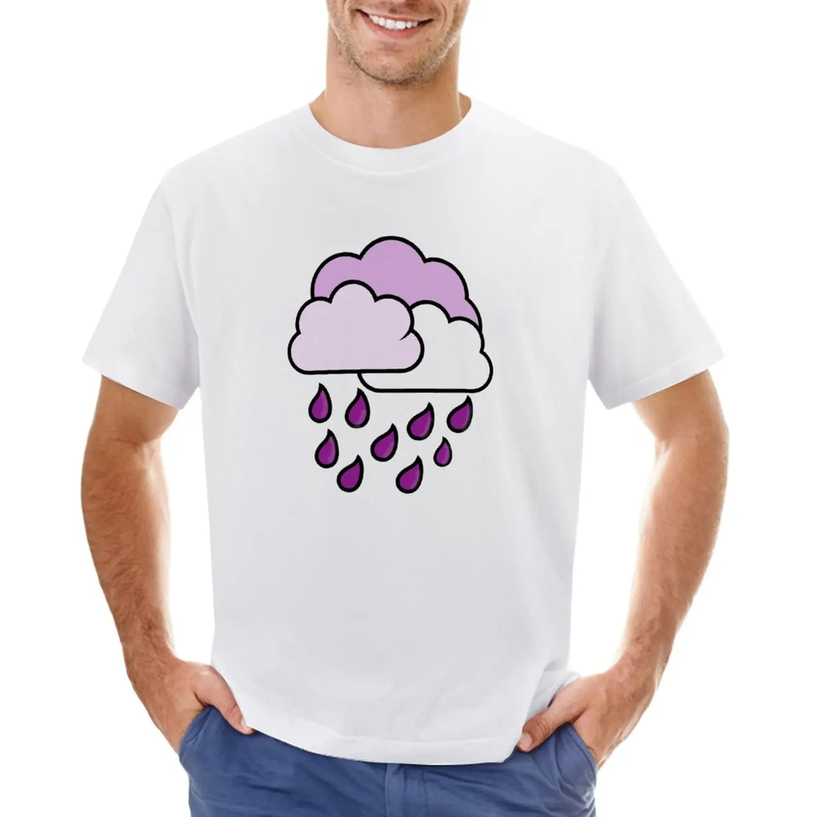 

Purple Rain T-Shirt Aesthetic clothing customs clothes for men