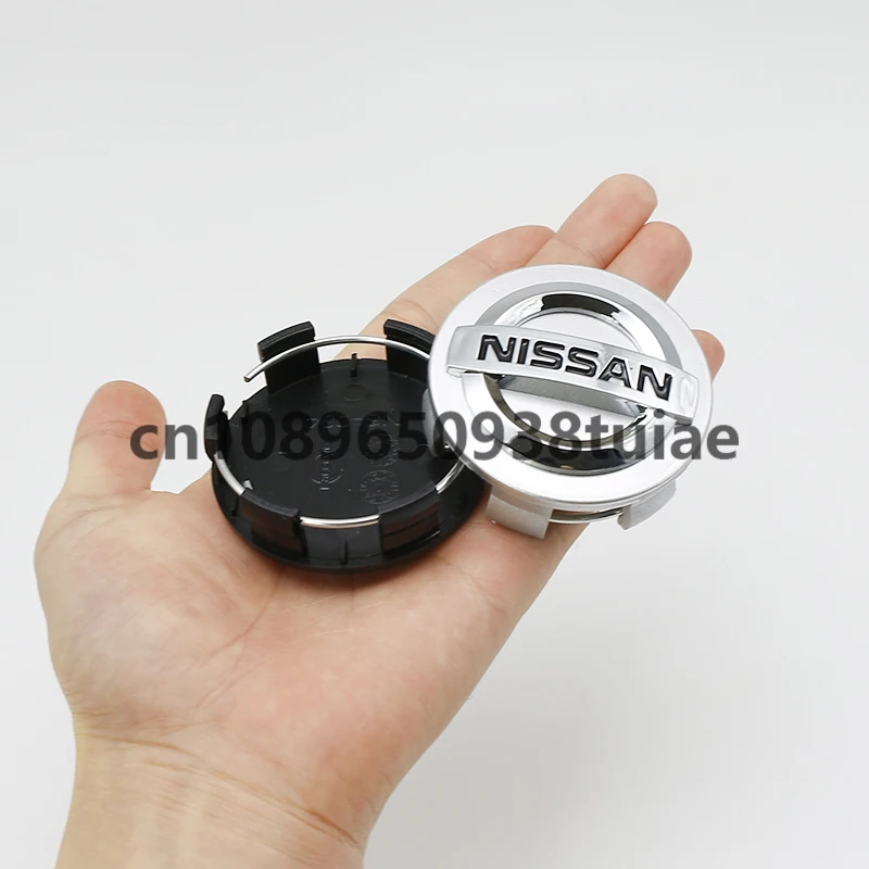 Wheel Hub Covers Wheel Hub Caps 4Pcs 54/60mm Original Car Wheel Center Hub Caps Covers Hubcap For Nissan Nismo Tiida Teana GTR 350Z 370Z 240SX Juke Note Versa