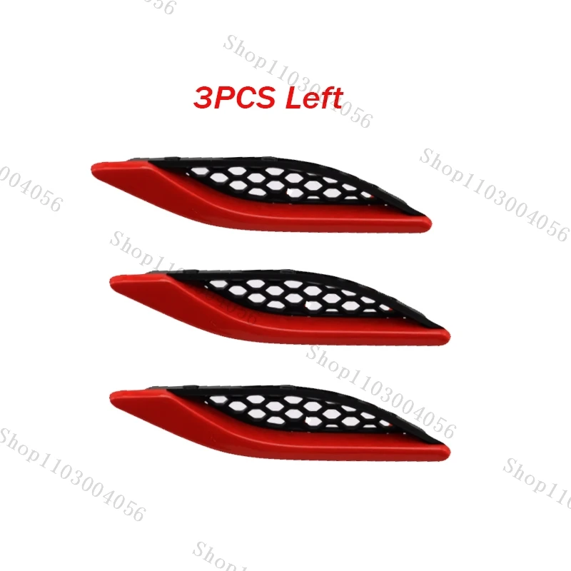 For Maserati Ghibli 2014 2015-Front Door Fender Grille Leaf Plate Air Outlet Decoration Cover Strip